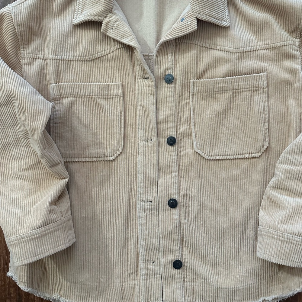 Zara corduroy overshirt jacket small - Picture 5 of 5